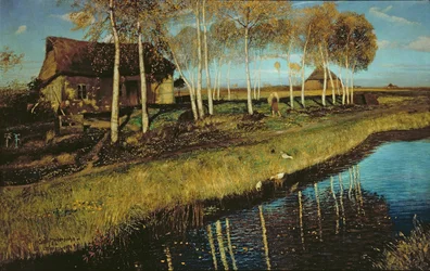 Herfstochtend aan het kanaal